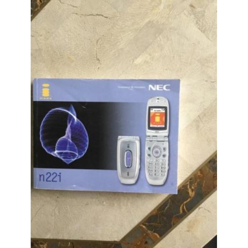 Handleiding nec n 22 i (gloednieuw)