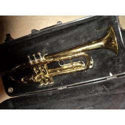 trompet te koop, merk KING 600 USA.