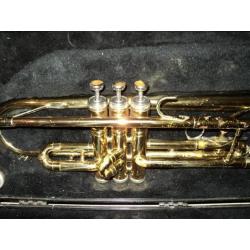 trompet te koop, merk KING 600 USA.