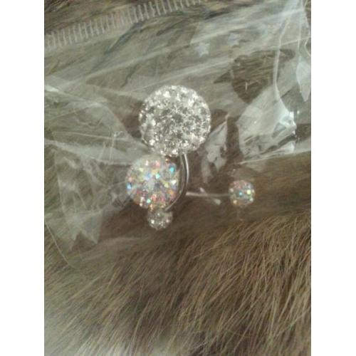 navel piercing 2 x