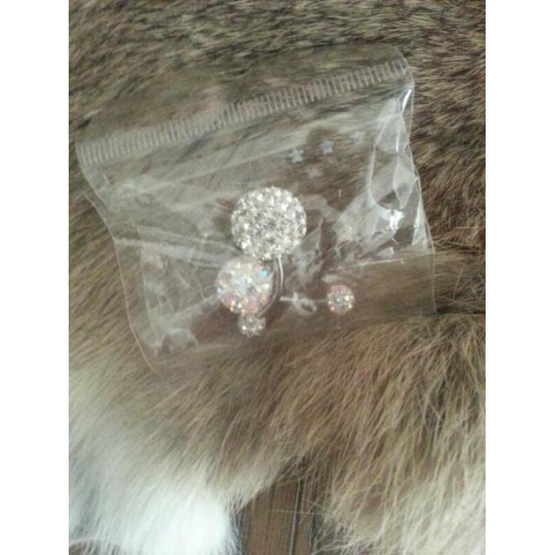 navel piercing 2 x