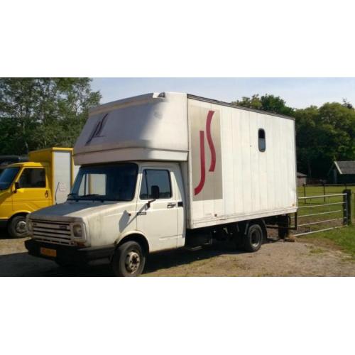 2 Paards vrachtwagen DAF/ B-rijbewijs