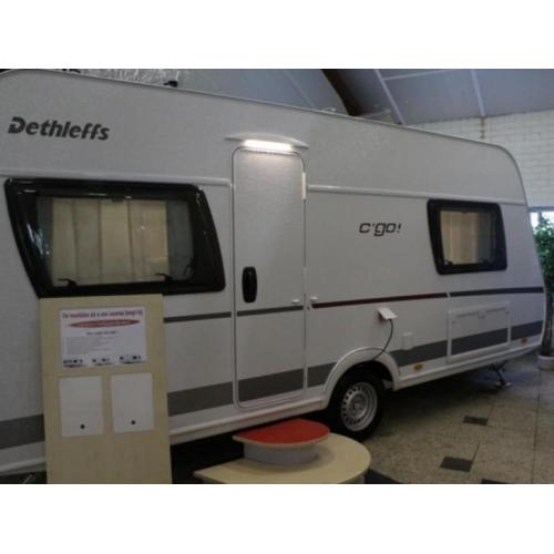 Dethleffs C'Go 475 FR model 2016 fransbed