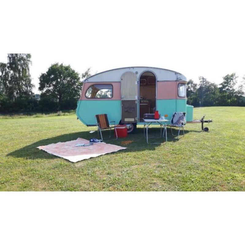 Oldtimer Caravan constructam foodtruck