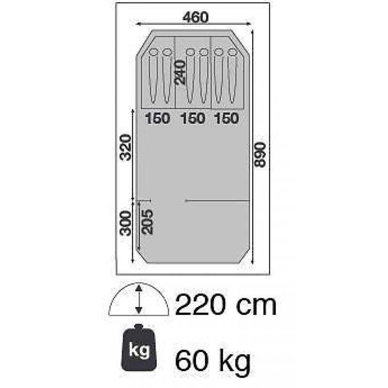 Falco Havik 460 tunneltent