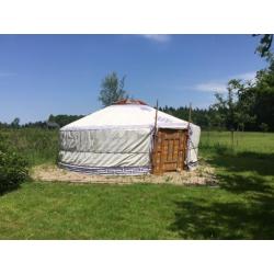 Te koop: Origineel beschilderde 5-muurs mongoolse Yurt Ger