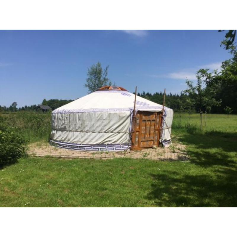 Te koop: Origineel beschilderde 5-muurs mongoolse Yurt Ger