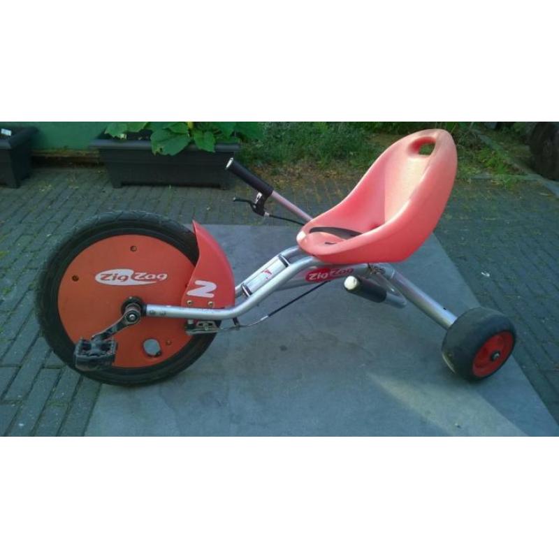 triker zigzag kinder ligfiets
