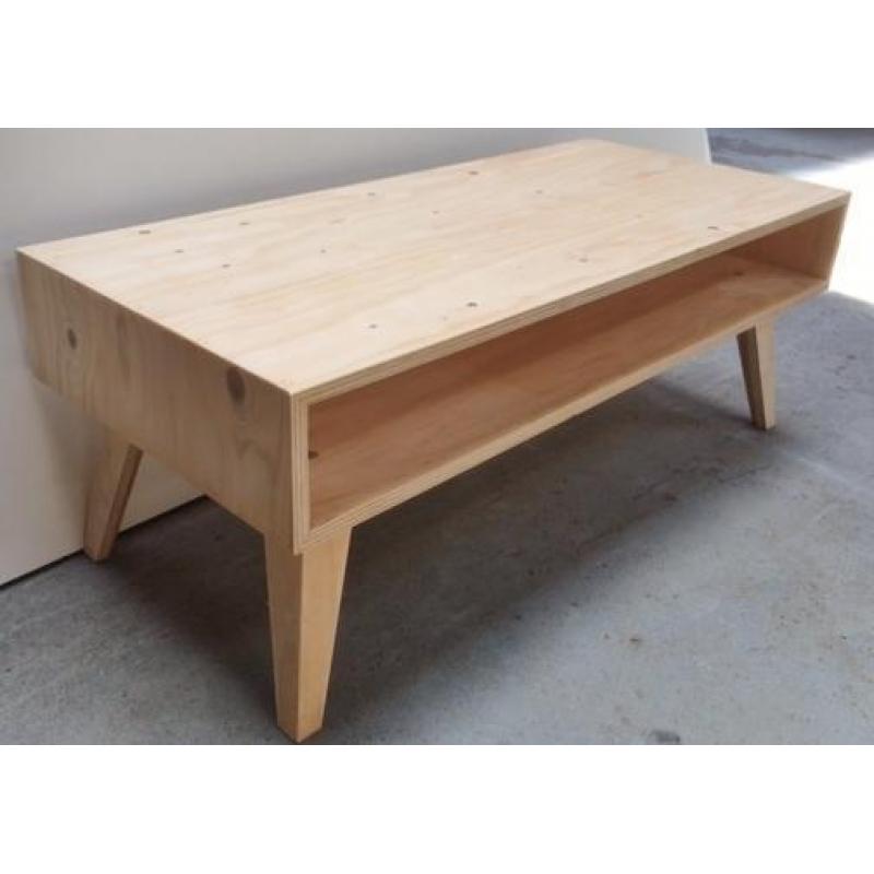 Brand New Retro Salontafel, Radiata Pine Underlayment