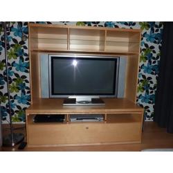houten ikea tv meubel