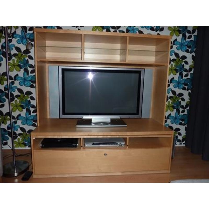 houten ikea tv meubel