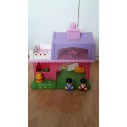 Paardenstal mega blocks