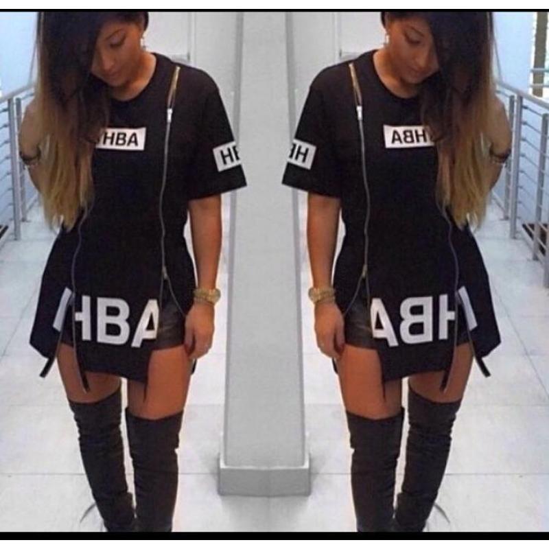 Sexy shirtje wit bedrukt met ristjes