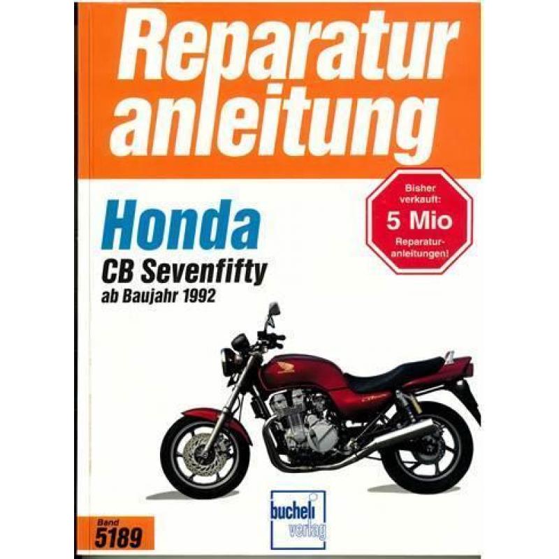 Honda CB Sevenfifty 750 vanaf 1992 werkplaats handboek Duits