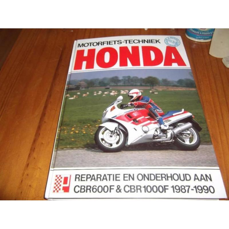 honda cbr600f &cbr1000f 1987-1990 peters motorhandboek