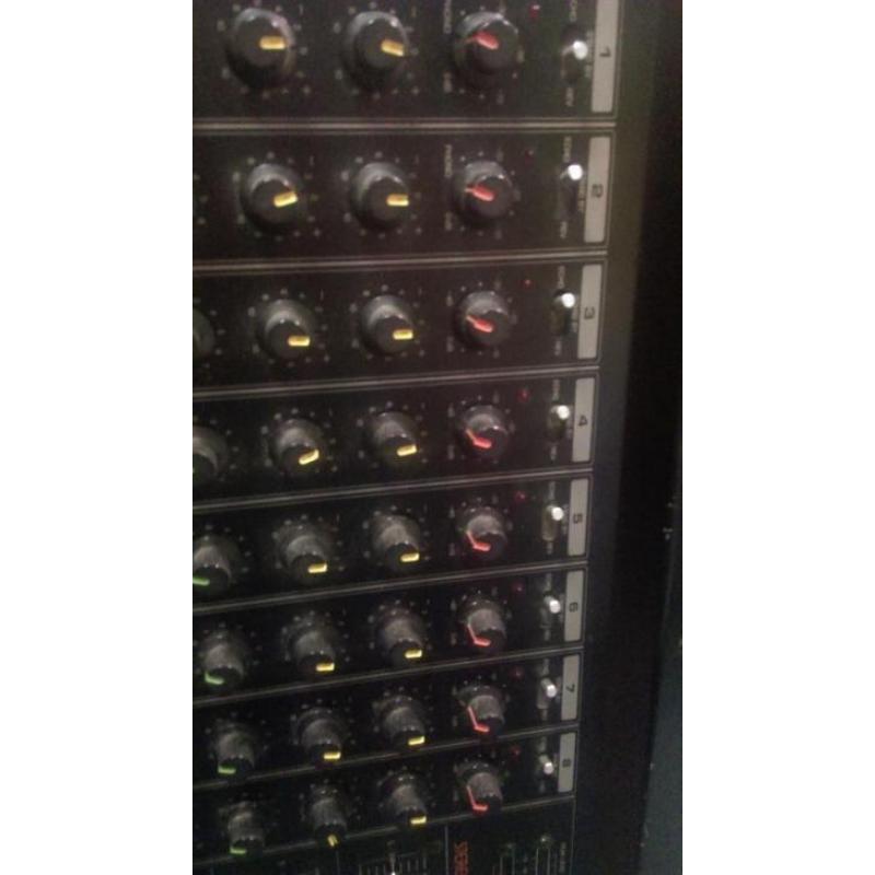 Roland pa 150 vintage powered mixer 8 kanaals met reverb