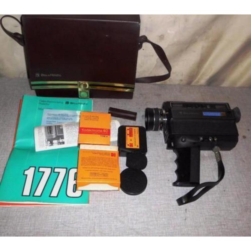 Mooi Retro 8mm Filmcamera 'Bell Howell'