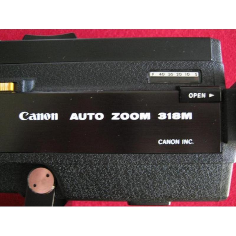 Canon auto zoom 318 single 8mm filmcamera