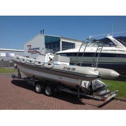 Atomix 820 RIB 2008 incl trailer en inboard