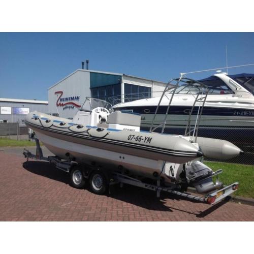Atomix 820 RIB 2008 incl trailer en inboard