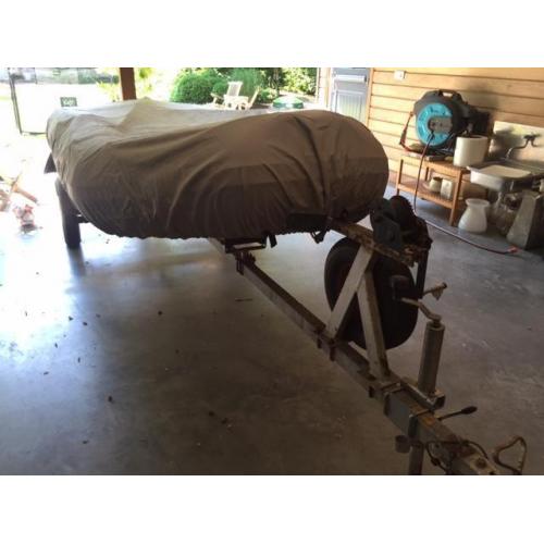 Quicksilver rubberboot met trailer