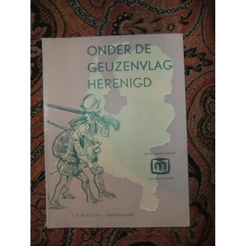 Onder de Geuzenvlag herenigd - geill. door L v Voorst