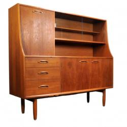 Retro/Vintage buffet kast/hoog dressoir, jaren 60 Jentique