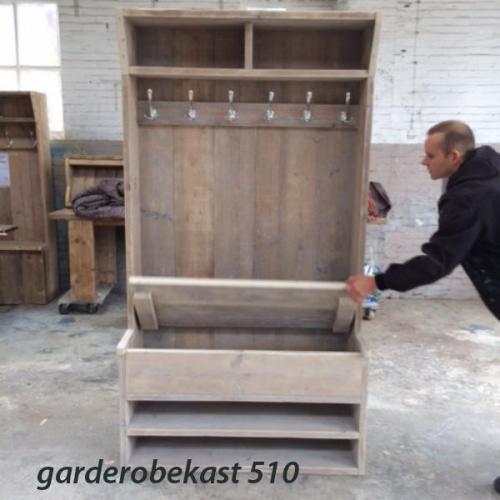 Combi Garderobe/Schoenenkast/Kapstokkast/Vestiare