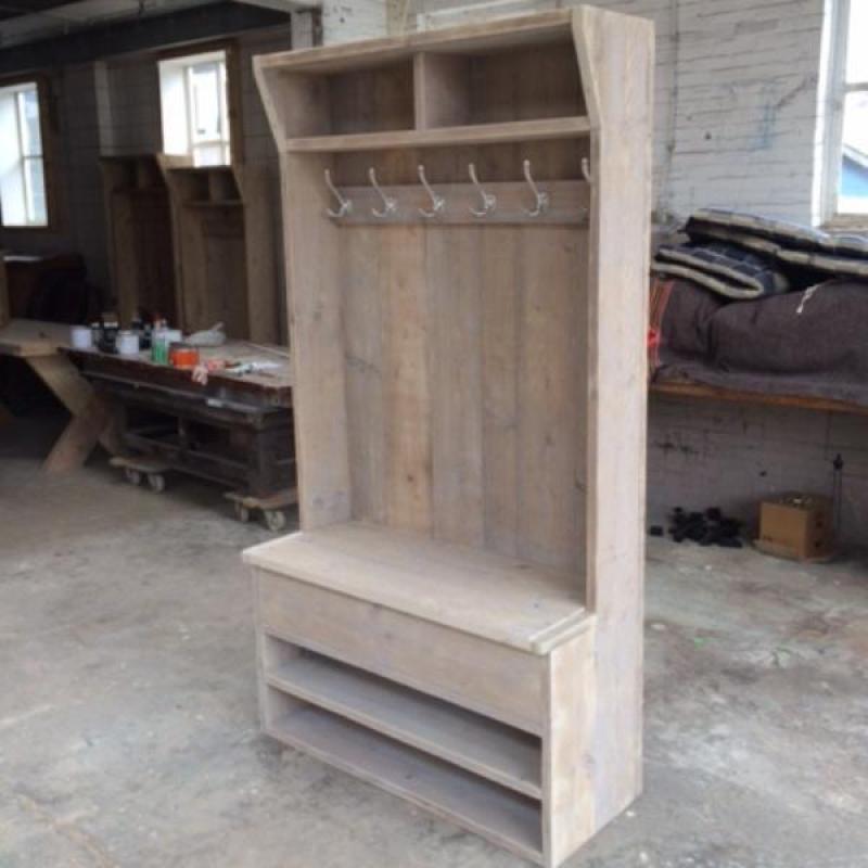 Combi Garderobe/Schoenenkast/Kapstokkast/Vestiare