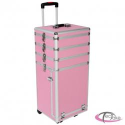 5 in 1 multifunctionele cosmetica trolley (roze) 400721
