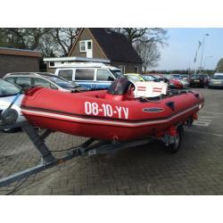 Zodiac Mark 3 futura Suzuki 30 pk bj 2002 kanteltrailer