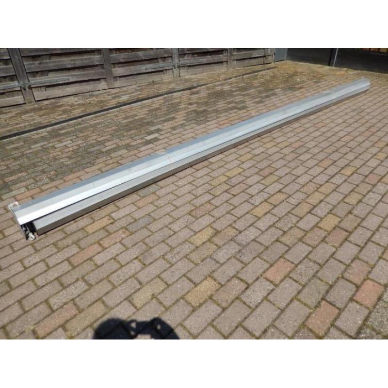 knikarmscherm 5.50 mtr
