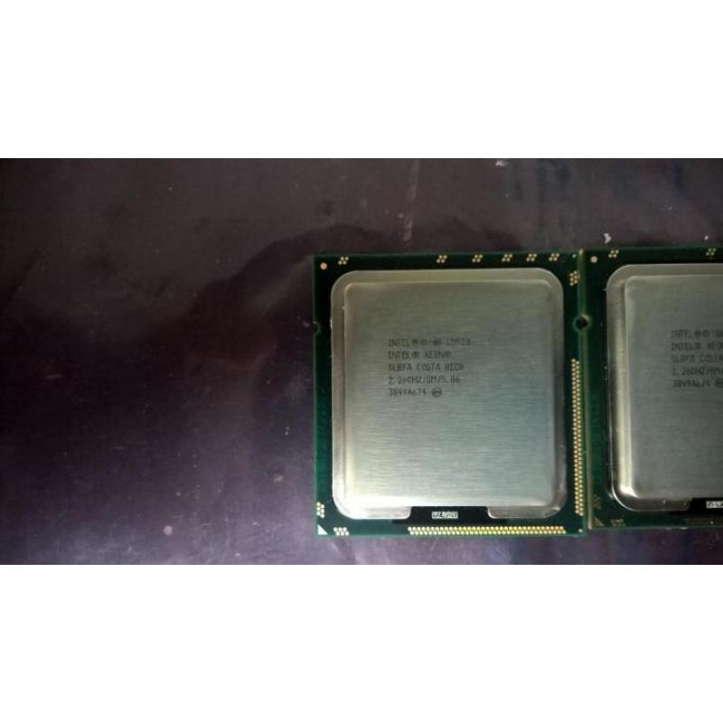 2x Intel Xeon L5520 2.26 GHz (Matched Pair)