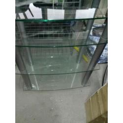 glazen audiomeubel