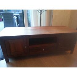 Houten tv-kast kersen in de olie
