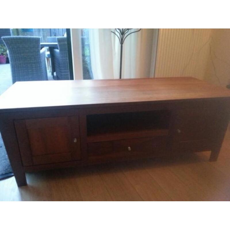 Houten tv-kast kersen in de olie