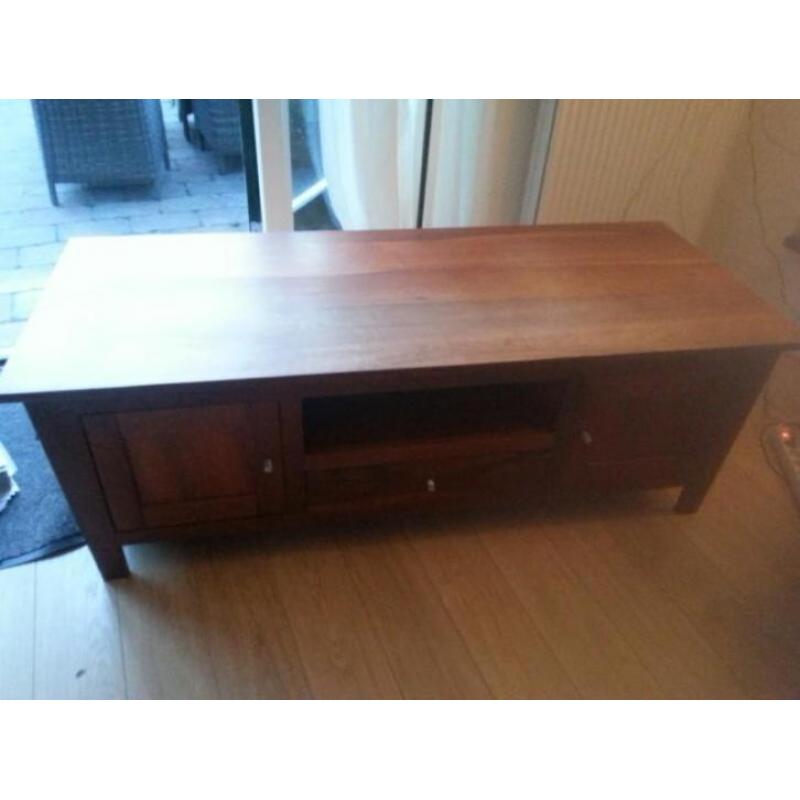 Houten tv-kast kersen in de olie