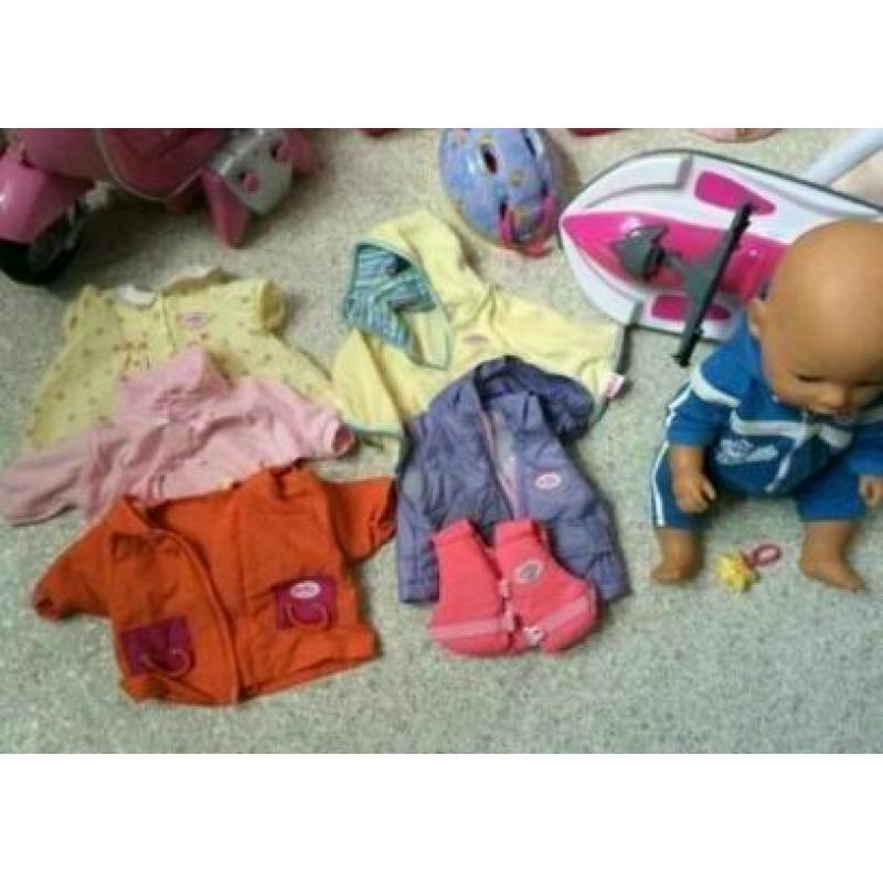 babyborn pop en toebehoren en kinderwagen