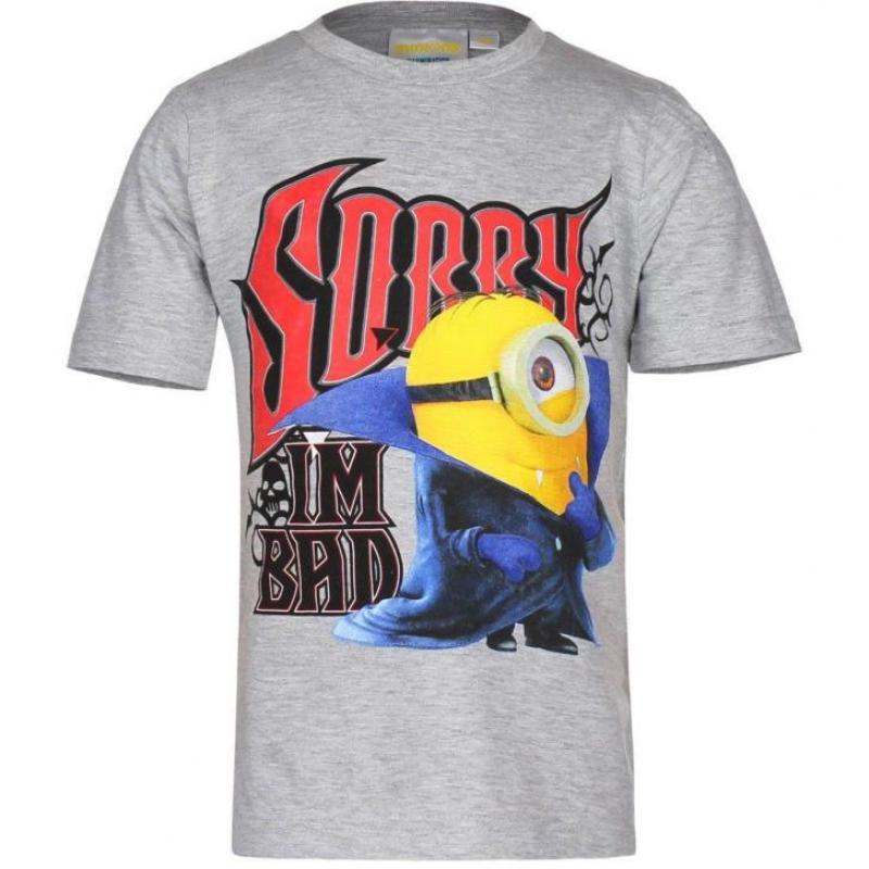Despicable Me T-Shirt Sorry, I'm Bad-116 (6 jaar)