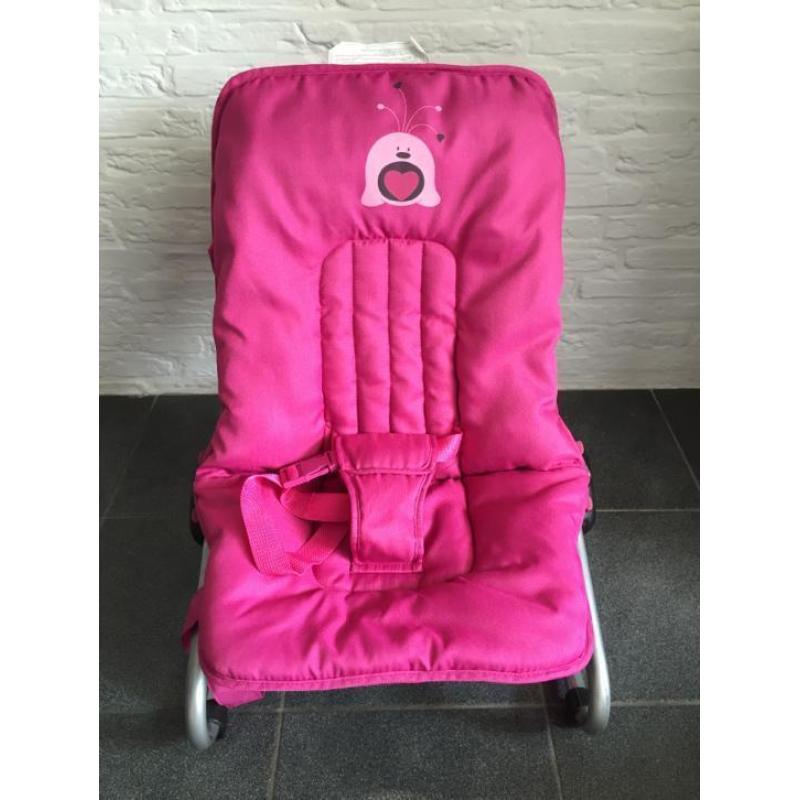 Roze verstelbare wipstoel ZGAN