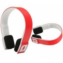 Bluetooth stereo koptelefoon met microfoon (wit)