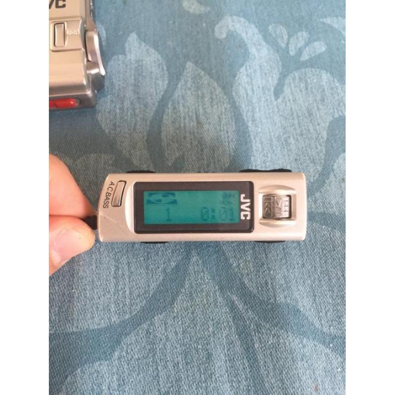 JVC XM-R70SL portable minidisc recorder