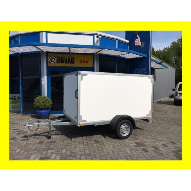 DEMO gesloten aanhangwagen/ dichte aanhanger € 1750,- 750KG