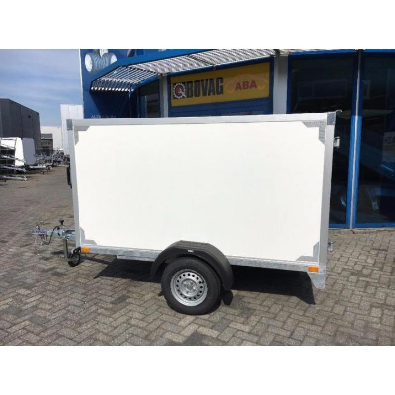 DEMO gesloten aanhangwagen/ dichte aanhanger € 1750,- 750KG