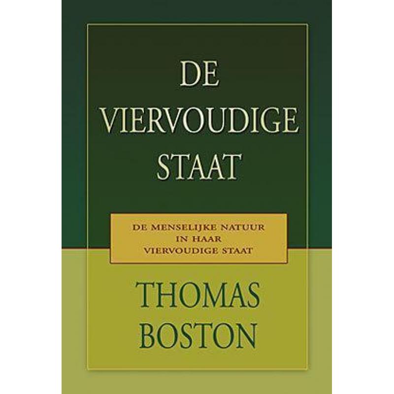 NIEUW: Boston, Thomas-De viervoudige staat
