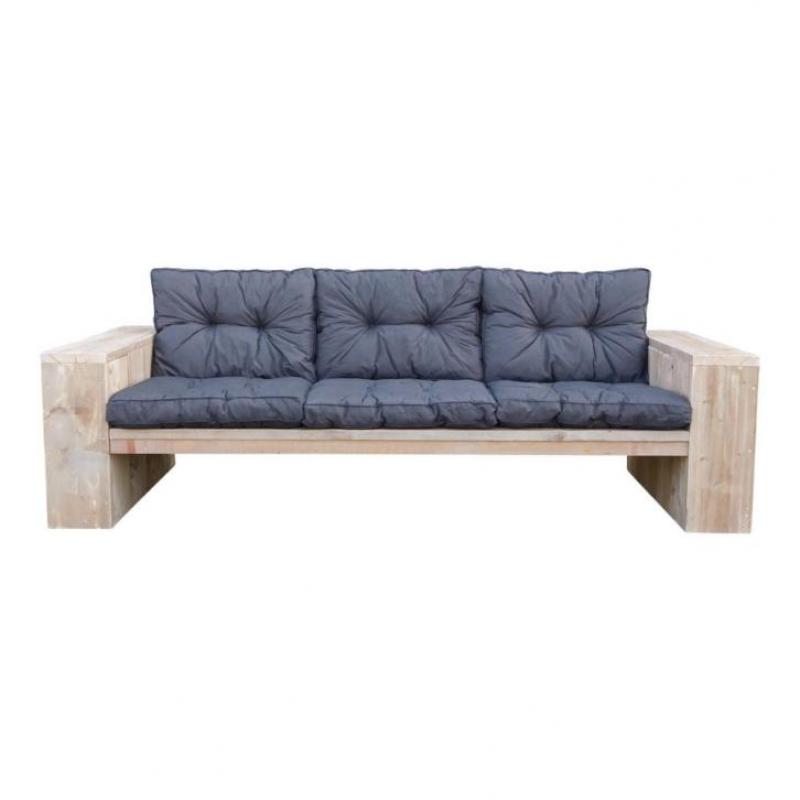 GOEDKOPE loungebank, lounge bank steigerhout GRATIS LEVERING