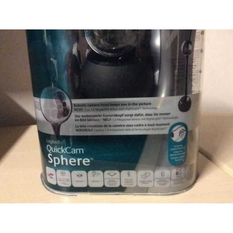 Robot webcam van logitech