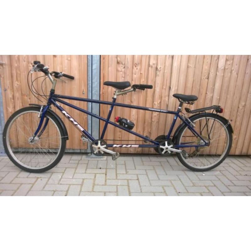 Gloednieuwe tandem te koop!