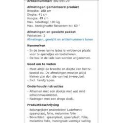 Besta Beurs Ikea tv/meubel kast