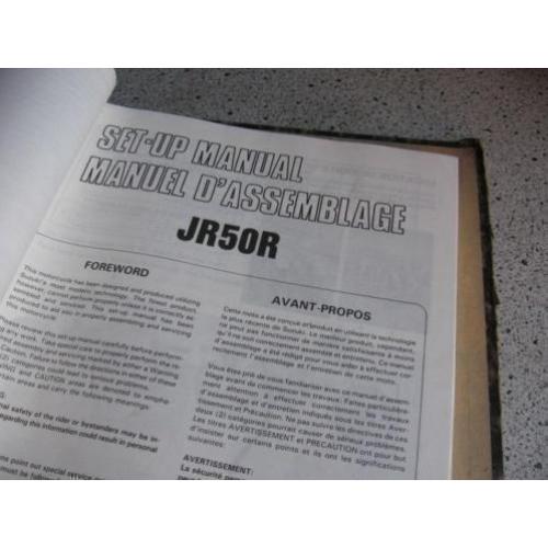 Suzuki Supplement map set-up manual voor verschillende type`